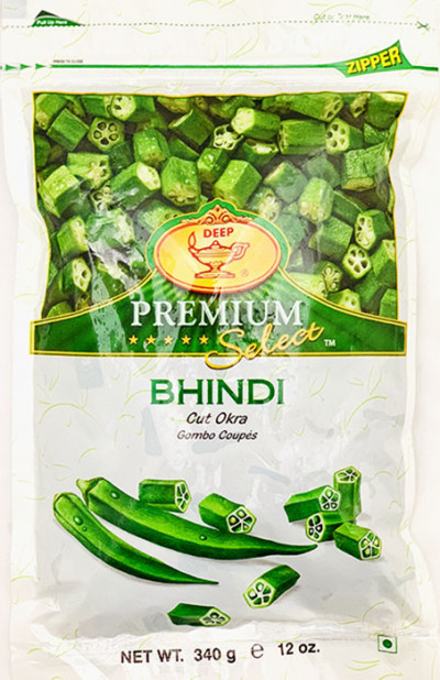 Frozen Okra Cut - Buy Online Australia | Om Spice & Grocery