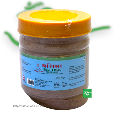 Battisa Masala (for Nursing mother) - Buy Online Australia | Om Spice & Grocery