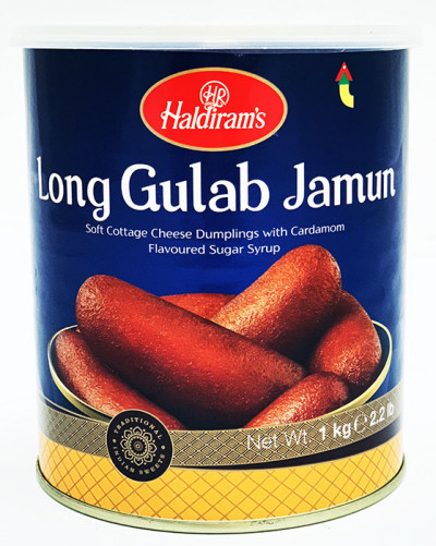 Haldiram Long Gulab Jamun - Buy Online Australia | Om Spice & Grocery