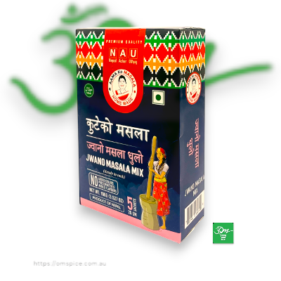 Aama Ko Masala Jwano Masala Mix 100g - Buy Online Australia | Om Spice & Grocery