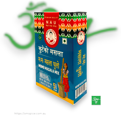 Aama Ko Masala Momo Masala Mix Ready to Cook 100g - Buy Online Australia | Om Spice & Grocery