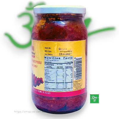 Aamako Dalla and Garlic Paste Pickle - Buy Online Australia | Om Spice & Grocery