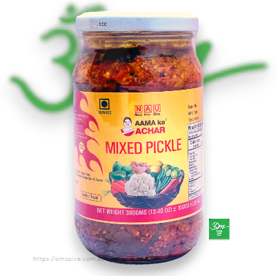 Aamako Mixed Pickle - Buy Online Australia | Om Spice & Grocery