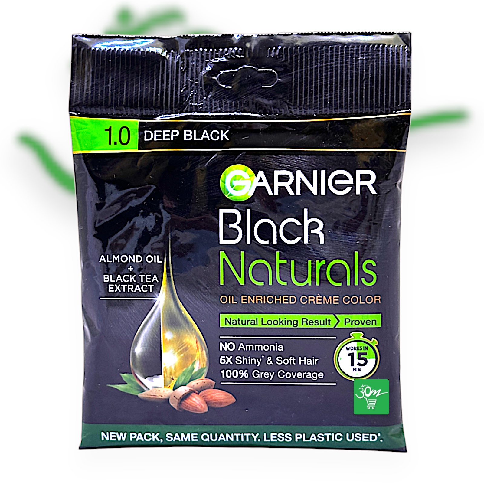 Garnier Natural Creme Color 1.0 Deep Black 20gm