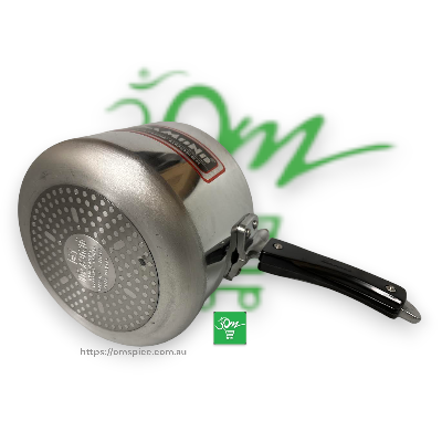 Diamond Induction Base White Pressure Cooker - Buy Online Australia | Om Spice & Grocery