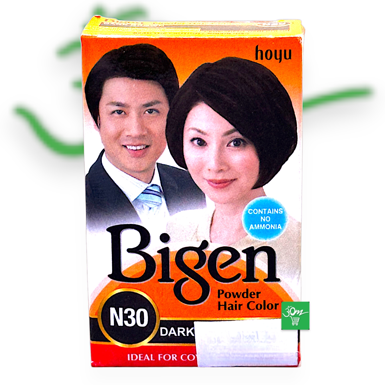 Bigen Powder Hair Color N30 Dark Brown