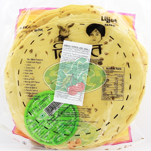 Lijjat Punjabi  Papad - Buy Online Australia | Om Spice & Grocery