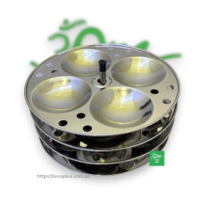 Idli Cooker Stainless Steel 4 Plates High quality stainless Induction Base