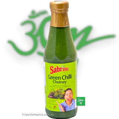 Sabrini Green Chilli Chutney - Buy Online Australia | Om Spice & Grocery