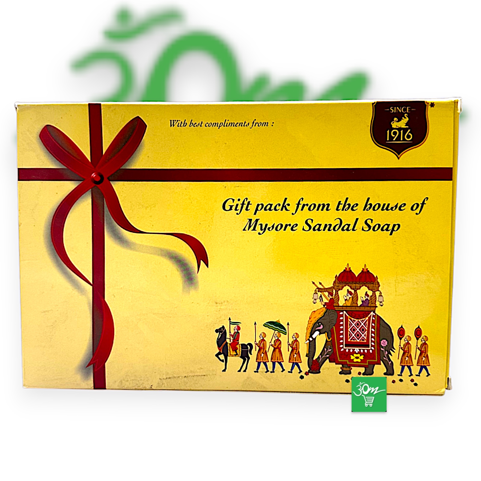 6 Mysore Sandal Soap  Gift each 150gm - Buy Online Australia | Om Spice & Grocery