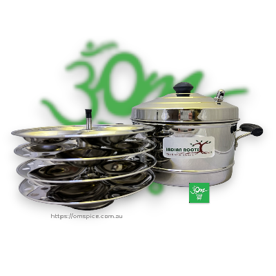 Idli Cooker Stainless Steel 4 Plates High quality stainless Induction Base