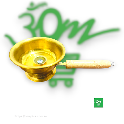 Dhupauro with Wooden Handle - Buy Online Australia | Om Spice & Grocery