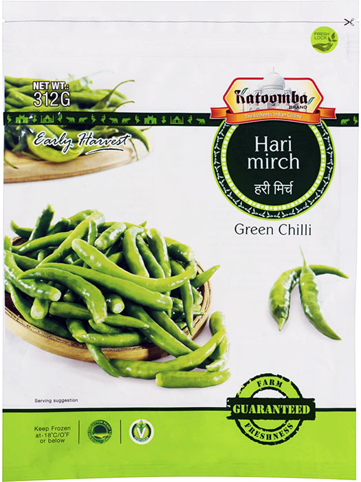 Frozen Green Chilli - Buy Online Australia | Om Spice & Grocery