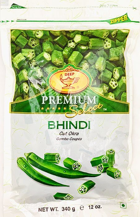 Frozen Okra Cut - Buy Online Australia | Om Spice & Grocery
