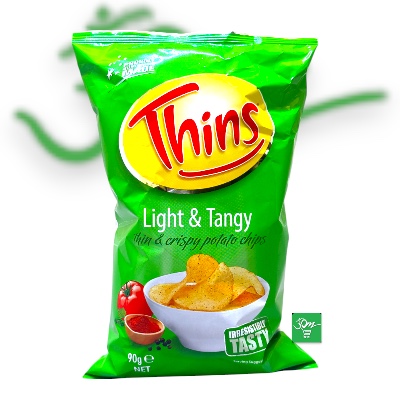 Thins Light & Tangy  Potato Chips - Buy Online Australia | Om Spice & Grocery
