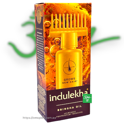 Indulekha Bringha Oil - Buy Online Australia | Om Spice & Grocery