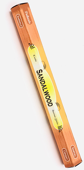 Tulasi Incense Sandalwood - Buy Online Australia | Om Spice & Grocery